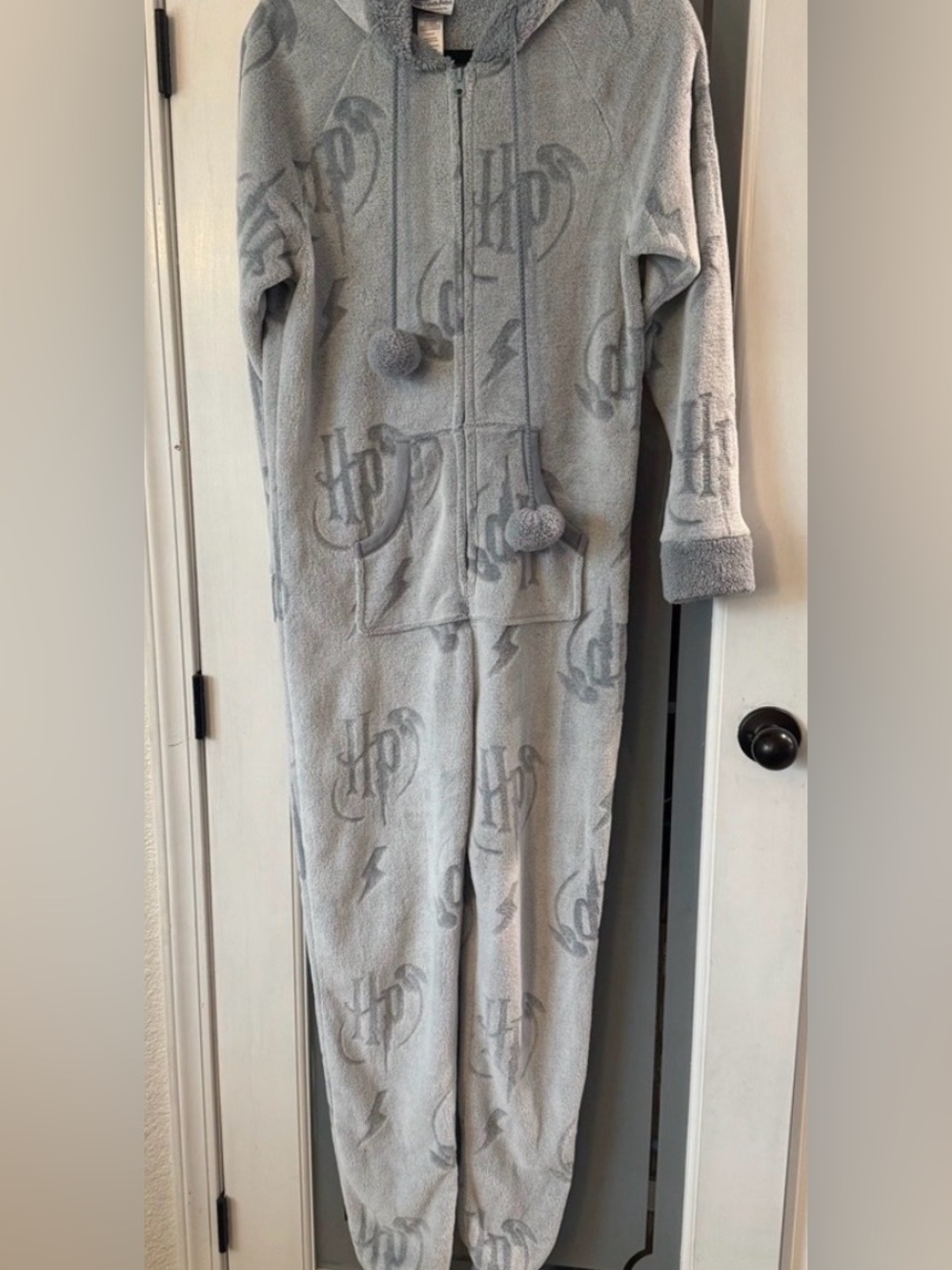 Harry Potter Hogwarts Faux Fur onesie